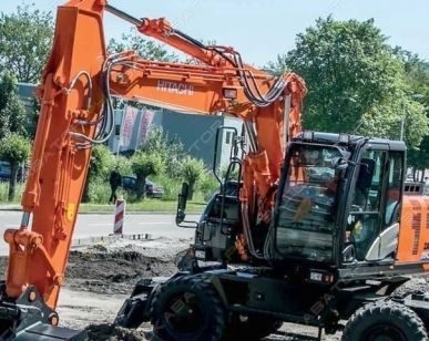 фото Аренда колесного экскаватора Hitachi ZX190W-6, Москва