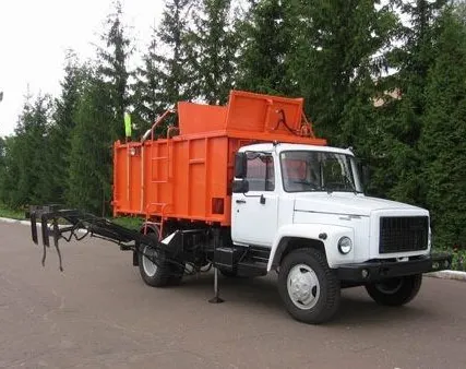Фото №0 МУСОРОВОЗ С БОКОВОЙ ЗАГРУЗКОЙ ГАЗ-САЗ 3901-11 НА БАЗЕ ГАЗ 3309-1397