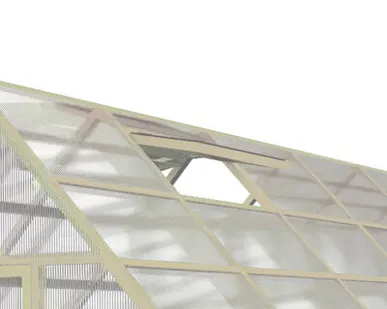 фото Кровельное окно для теплицы ЧЕЛСИ, цвет Слоновая кость (RAL 1015)