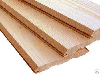 Фото №0 Имитация бруса из лиственницы, 20*160*2000-4000 мм. (сорт В-С)