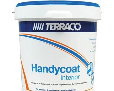 фото Интерьерная шпатлевка Terraco Handycoat Interior 25 кг для внутренних работ