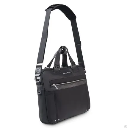 Фото №0 Сумка Piquadro Link, черная