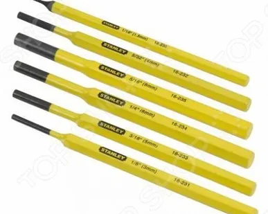 фото Набор из 6-ти выколоток Stanley 4-18-226