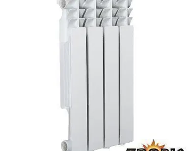фото Радиатор 500 алюминиевый 4 секции 320Х580Х80