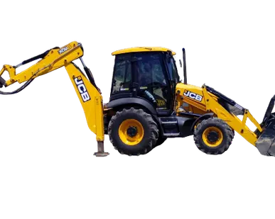 фото Гидромолот на базе экскаватора-погрузчика