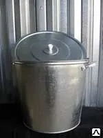 фото Бак для белья 25 л., оцинк.
