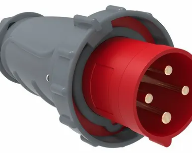 фото Вилка силовая 3-ф., 63А, 380В, IP67 (4-п) MAGNUM PSN0...