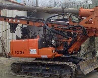 фото Аренда бурового станка для устройства свай TesСar CF6, Санкт-Петербург