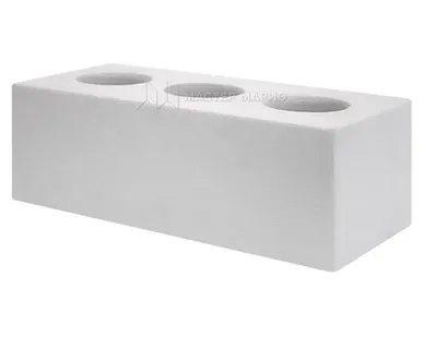 фото Кирпич рядовой силикатный пустотелый утолщенный М 175