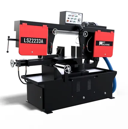 Фото №0 Полуавтоматический ленточнопильный станок LSZ2233 с поворотной рамой