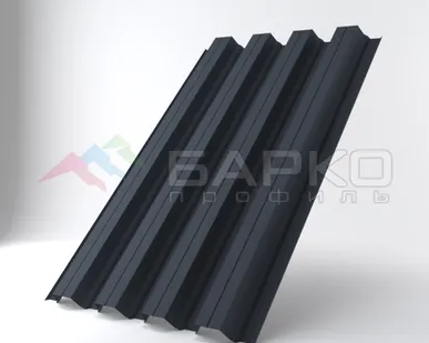 фото Профлист Н-75 -800мм(750 мм) RAL 7024 Матовый Полиэстер 0.7