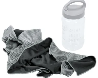 фото Охлаждающее полотенце Weddell, серое