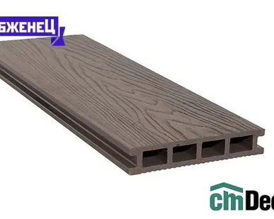 фото Террасная доска из ДПК CM Decking "Vintage" цвет: Венге, 140x25 мм (цена м2)