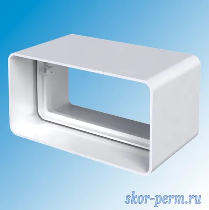 Фото №0 Соединитель 60х120 ПВХ, ERA