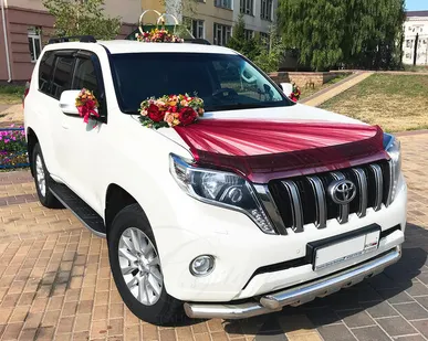 фото Toyota Land Cruiser Prado (белый)