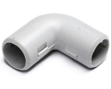 фото Поворот на 90град. для жестких труб d25 разъемн. IP40 DKC 50525