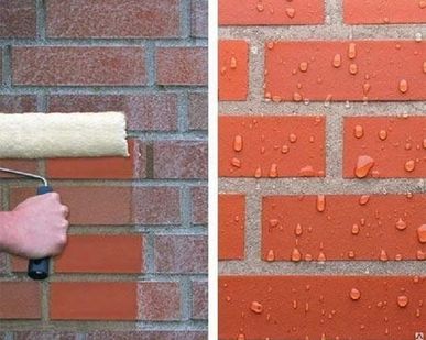 фото Защита фасада от воздействия воды