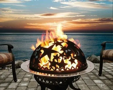 фото Очаг кованый