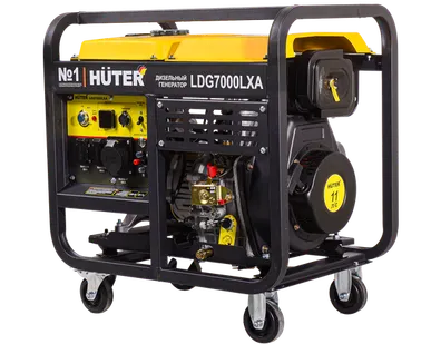 фото Электрогенератор дизельный LDG 7000LXА Huter