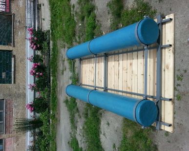 фото Понтон стеклопластиковый