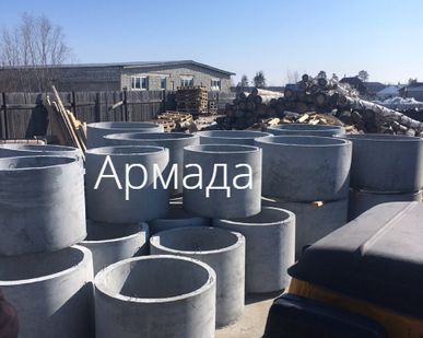 фото Колодцы из колец под ключ