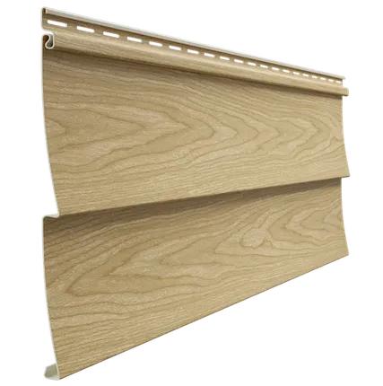 Фото №0 Сайдинг Docke Ёлочка D5C Зрелый каштан Деке LUX под дерево