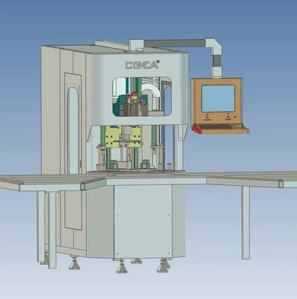 Фото №3 Углозачистной станок с чпу для пвх 3-х осевой