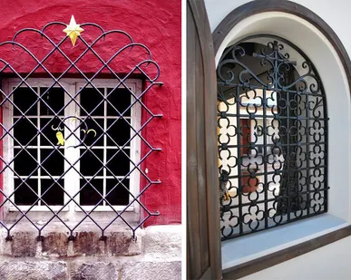 фото Кованые решётки на окна