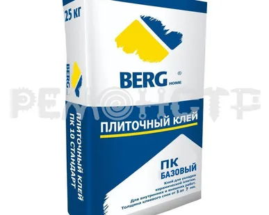фото Клей плит вн/раб 25кг BERGhome ПК Базовый(48) П