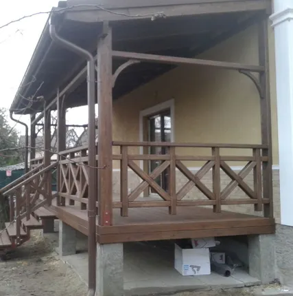 Фото №0 Веранда деревянная 3 х 7 м