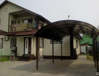 фото Автомобильные навесы из поликарбоната