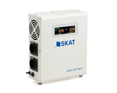 фото ИБП со стабилизатором 200 ВА SKAT-UPS Line-interactive 220B, 300T Teplocom