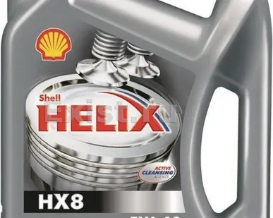 фото Масло моторное "Shell" cерый (4 л) 5W-40 SM/CF синтетическое HX8