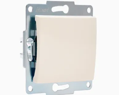 фото Механизм выключателя 1-кл. 1п СП Karina 10А IP20 крем. LEZARD 707-0388-100