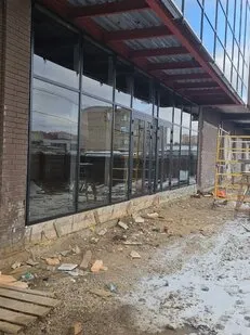 фото Панорамные окна из алюминия