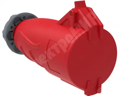 фото Розетка переносная силовая 32A, 3P+E, 380V, IP44 ССИ-224 MAGNUM PSN22-032-4 IEK (ИЭК)