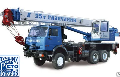 фото Автокран KC-55713-4В Галичанин 25т. стрела 28,0 м