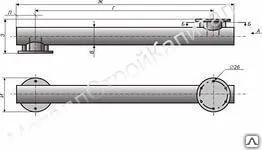 фото Консоль выносная для опор К-0,325-1,4