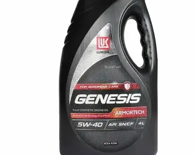 фото Моторное масло LUKOIL 2218832 5W-40 синтетическое 4 л