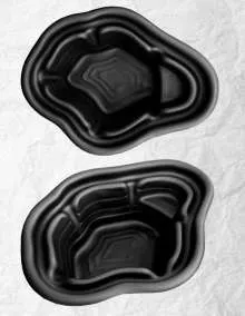 фото Декоративный садовый пруд 190 черный