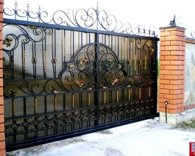 фото Кованая калитка