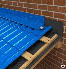 фото Примыкание к стене