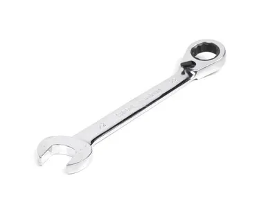 фото Ключ комбинированный трещоточный реверсивный 22х22 мм хромирование HORTZ