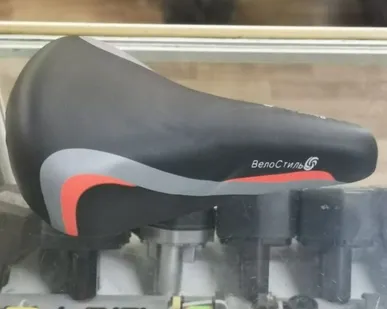 фото Седло велосипедное большое детское без пружин, CD-02