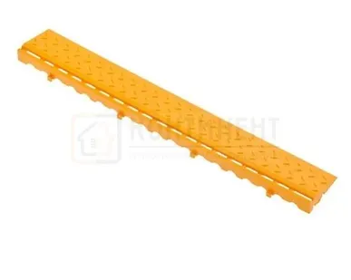 фото Боковой элемент обрамления с замками, Жёлтый