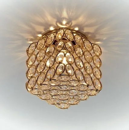 Фото №0 Светильник встраиваемый G9 D1001 G золото Ambrella