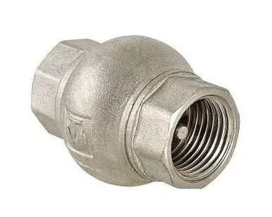 фото Клапан обратный VALTEC 2"ВВ латунный золотник VT.151