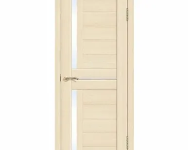 фото Дверь межкомнатная 202 (La Stella) стекло матовое, экошпон, Ясень Латте 2000х800мм