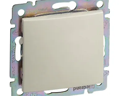 фото Выключатель 1-кл. СП Valena 10А IP31 механизм сл. кость (DIY-упак.) Leg 695600