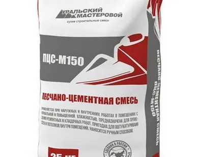 фото Смесь песчано-цементная ByProc ПЦС-М150 25 кг